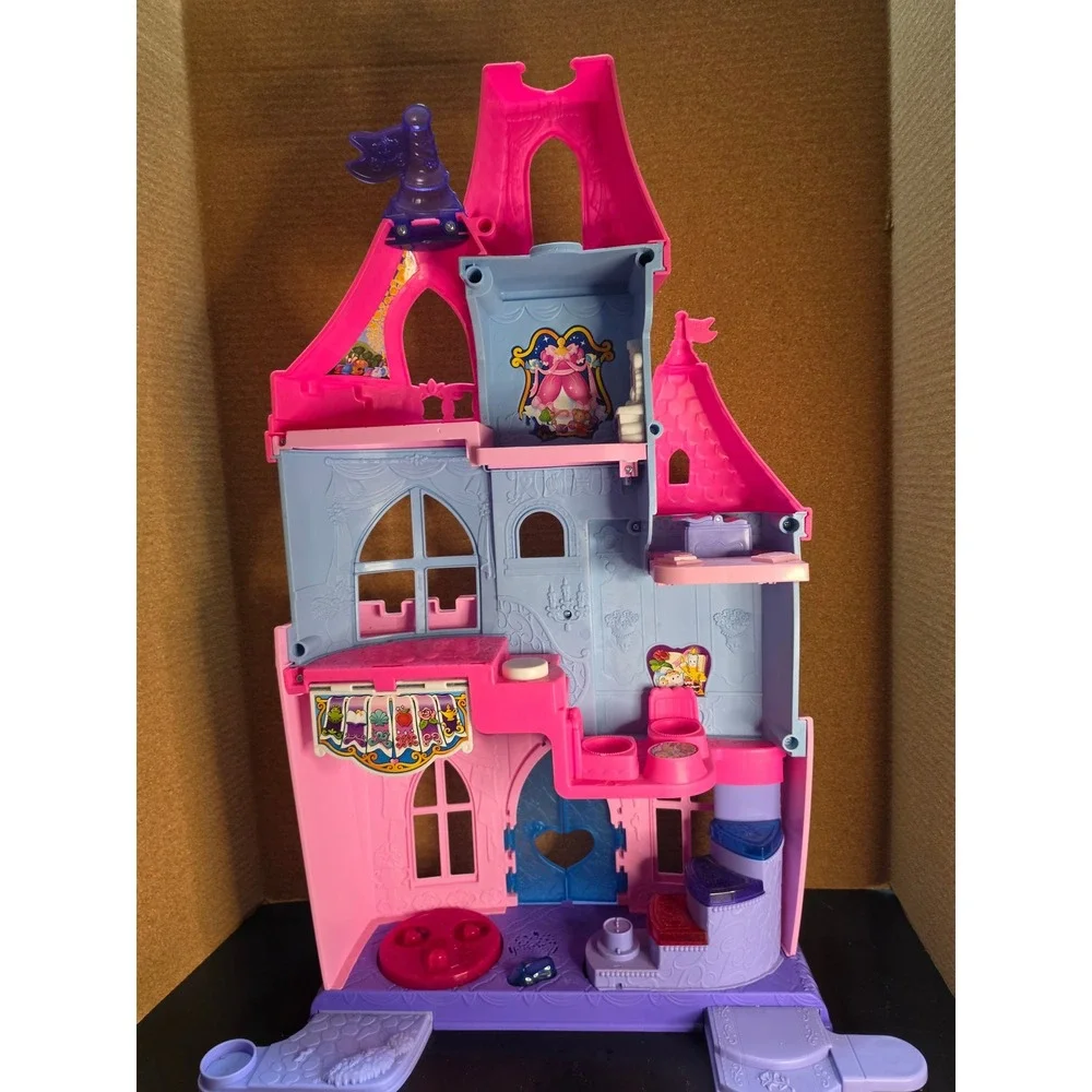 Fisher Price Little People Disney Princess Songs Palace Cinderella Castle W7868
